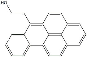 6-(2-HYDROXYETHYL)BENZO(A)PYRENE Struktur