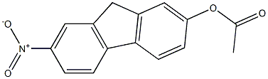 FLUORENE,2-ACETOXY-7-NITRO- Struktur