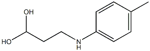 DIHYDROXYPROPYL-PARA-TOLUIDINE Struktur