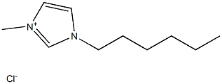 1-N-HEXYL-3-METHYLIMIDAZOLIUMCHLORIDE Struktur