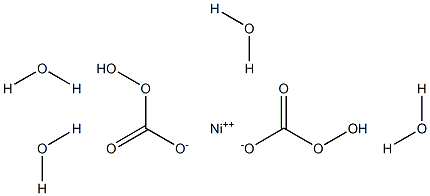 NICKELHYDROXYCARBONATETETRAHYDRATE Struktur