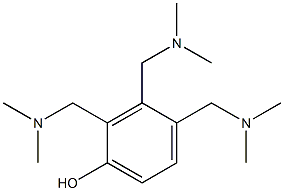 TRI(DIMETHYLAMINOMETHYL)PHENOL Struktur