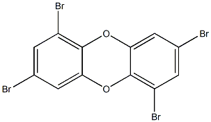 1,3,6,8-TETRABROMODIBENZO-PARA-DIOXIN Struktur