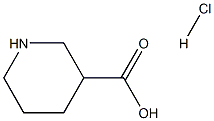 3-Piperdinecarboxylicacidhydrochloride Struktur