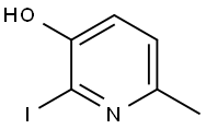 3-Hydroxy-2-iodo-6-picoline Struktur