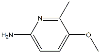 6-Amino-3-methoxy-2-picoline Struktur