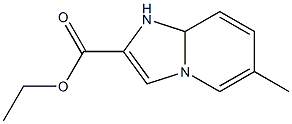 ethyl 6-methyl-1,8a-dihydroimidazo[1,2-a]pyridine-2-carboxylate Struktur