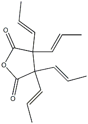 Tetrapropenylsuccinic acid anhydrid standard Struktur