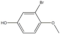 3-Bromo-4-methoxyphenol Struktur