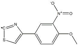 [4-(4-Methoxy-3-nitro-phenyl)-thiazol-2-yl]- Struktur