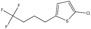 1-(5-Chloro-thiophen-2-yl)-4,4,4-trifluoro-butane- Struktur