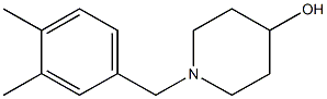 1-(3,4-dimethylbenzyl)piperidin-4-ol Struktur