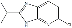 5-chloro-2-(1-methylethyl)-3H-imidazo[4,5-b]pyridine Struktur