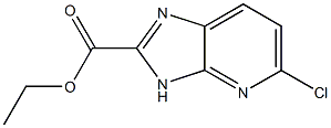 ethyl 5-chloro-3H-imidazo[4,5-b]pyridine-2-carboxylate Struktur