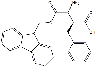 (R,S)-Fmoc-3-amino-2-benzyl-propionic acid Struktur