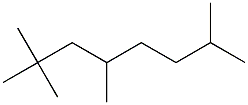 2,2,4,7-tetramethyloctane Struktur