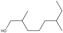 2,6-dimethyl-1-octanol Struktur