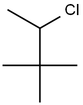 2-chloro-3,3-dimethylbutane Struktur