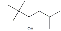 3,3,6-trimethyl-4-heptanol Struktur