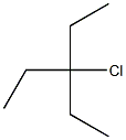 3-chloro-3-ethylpentane Struktur