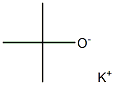 POTASSIUM T BUTOXIDE 20 % IN THF Struktur
