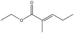 2-methyl pentenoic acid ethyl ester Struktur