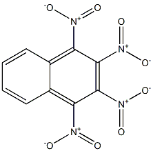 tetranitronaphthalene Struktur