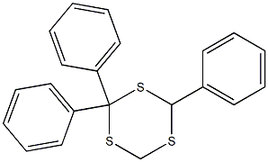 triphenyl-sym-trithiane Struktur