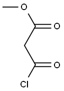 METHYL 3-CHLORO-3-OXOPROPANOATE Struktur