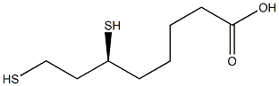 (S)-6,8-DIMERCAPTOOCTANOIC ACID Struktur