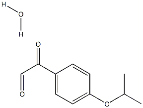 4-ISOPROPOXYPHENYLGLYOXAL HYDRATE, 95+% Struktur