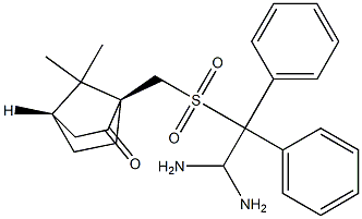 (1R,4S)-(+)-CAMPHORSULPHONYL-(1R,2R) DIPHENYL ETHANE DIAMINE Struktur