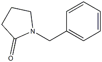 1-BENZYL-PYRROLIDINE-2-ONE Struktur