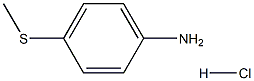 4-(METHYLMERCAPTO)ANILINE HYDROCHLORIDE 97% Struktur