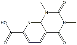 1,3-DIMETHYL-2,4-DIOXO-1,2,3,4-TETRAHYDROPYRIDO[2,3-D]PYRIMIDINE-7-CARBOXYLIC ACID Struktur