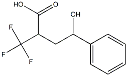 4-HYDROXY-4-PHENYL-2-TRIFLUOROMETHYLBUTYRIC ACID Struktur