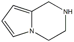 1,2,3,4-TETRAHYDROPYRROLO[1,2-A]PYRAZINE Struktur