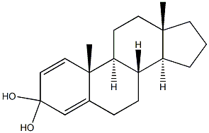 1,4-ANDROSTADIENEDIOL Struktur