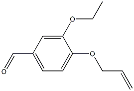 4-(ALLYLOXY)-3-ETHOXYBENZALDEHYDE Struktur