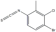 4-BROMO-3-CHLORO-2-METHYLPHENYLISOTHIOCYANATE 97% Struktur