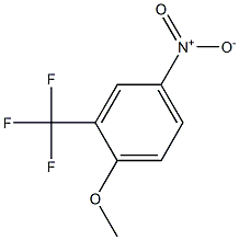 4-NITRO-2-(TRIFLUOROMETHYL)ANISOLE 95% Struktur