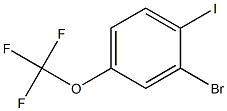 2-BROMO-4-(TRIFLUOROMETHOXY)IODOBENZENE 99% Struktur