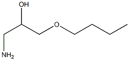 1-Amino-3-butoxy-propan-2-ol Struktur