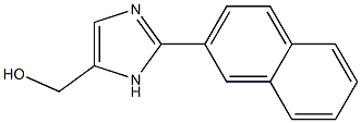 (2-NAPHTHALEN-2-YL-3H-IMIDAZOL-4-YL)-METHANOL Struktur