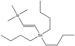 1-(TRIBUTYLSTANNYL)-2-(TRIMETHYLSILYL) ETHENE, 97% Struktur