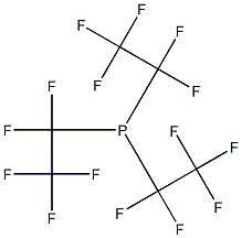 TRIS(PENTAFLUOROETHYL)PHOSPAN Struktur