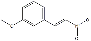 1-(3-METHOXYPHENYL)-2-NITROETHYLENE Struktur