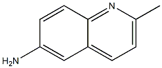 2-METHYL-6-AMINOQUINOLINE Struktur