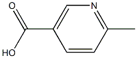 2-METHYL-5-PYRIDINECARBOXYLICACID Struktur