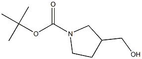 1-BOC-3- PYRROLIDINEMETHANOL Struktur